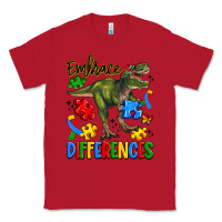 Red embrace differences Classic Tee - Artiststas
