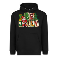 Black be jolly santa christmas Heavyweight Hoodie - FaDigitalArtStudio