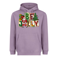 Lavender be jolly santa christmas Heavyweight Hoodie - FaDigitalArtStudio