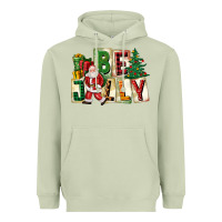 Matcha be jolly santa christmas Heavyweight Hoodie - FaDigitalArtStudio