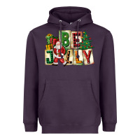 Plum be jolly santa christmas Heavyweight Hoodie - FaDigitalArtStudio