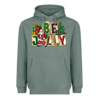 Sage be jolly santa christmas Heavyweight Hoodie - FaDigitalArtStudio