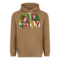 Toasted Coconut be jolly santa christmas Heavyweight Hoodie - FaDigitalArtStudio