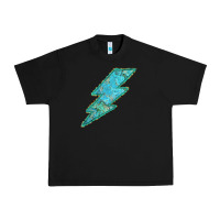 Black Turquoise Lightning Urban Heavy Tee - Bettercallsaul