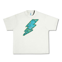 Pistachio Turquoise Lightning Urban Heavy Tee - Bettercallsaul