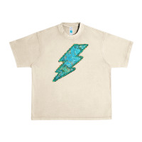 Sandshell Turquoise Lightning Urban Heavy Tee - Bettercallsaul