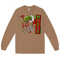 Toasted Coconut Christmas Character Long Sleeve Tee - NancyCooperArtShop