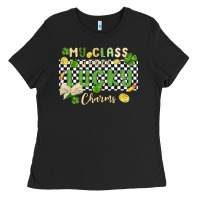 Black my class is full of lucky charms Ladies Tee - MaliasSmallBusiness