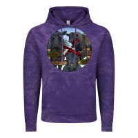 Cloud Purple Black Angus Family Vintage Hoodie - RanaPortraitStore