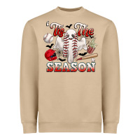 Tis The Season Baseball Halloween Heavyweight Sweatshirt | Teevron