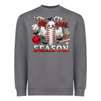Storm tis the season baseball halloween Heavyweight Sweatshirt - CowGirlArtShop