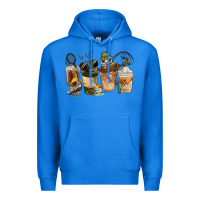 True Royal Fishing Coffee Cups Premium Hoodie - FaDigitalArtStudio