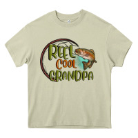 Mossy reel cool  grandpa Heavy Core Tee - MaliasSmallBusiness