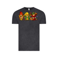 Vintage Black cinco de mayo gnomies Vintage Tee - BarkalooDesign