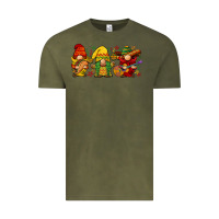 Vintage Olive cinco de mayo gnomies Vintage Tee - BarkalooDesign