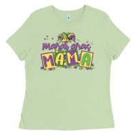 Matcha mardi gras mama Ladies Tee - MaliasSmallBusiness