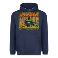 Navy halloween tumbler Heavyweight Hoodie - BundleAndBundleShop