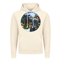 Vintage Artic Black Angus Cattle and Calf Christmas Vintage Hoodie - RanaPortraitStore