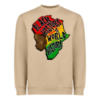 Mushroom black history is world history Heavyweight Sweatshirt - CowGirlArtShop