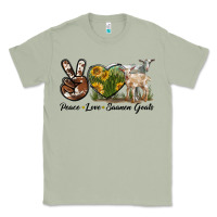 Matcha Peace Love Saanen Goats Classic Tee - LillyAllenDesigns