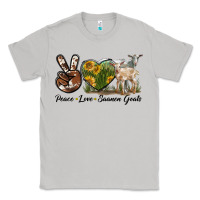 Moon Dust Peace Love Saanen Goats Classic Tee - LillyAllenDesigns