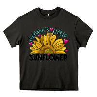 Asphalt mommy' s little sunflower Heavy Core Tee - MaliasSmallBusiness