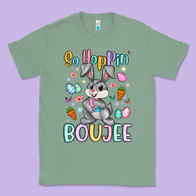 So Hoppin Boujee Classic Tee Designed By Artiststas