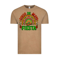 Vintage Coffee cinco de mayo fiesta rainbow Vintage Tee - BarkalooDesign