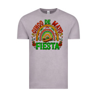 Vintage Zinc cinco de mayo fiesta rainbow Vintage Tee - BarkalooDesign