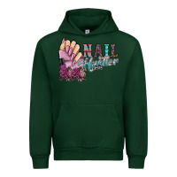 Forest Green nail hustler Urban Hoodie - SublimationCraftShop