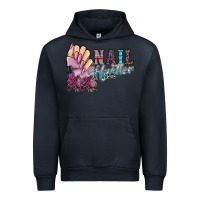 Navy nail hustler Urban Hoodie - SublimationCraftShop
