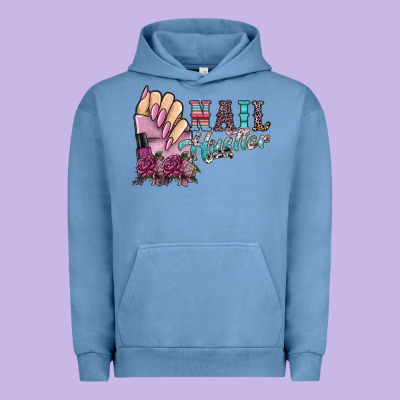 Nail Hustler Urban Hoodie Designed By Sublimationcraftshop