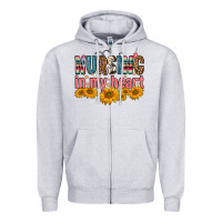 Heather Grey Nursing In My Heart Zipper Hoodie - FaDigitalArtStudio