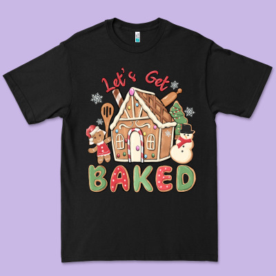 Let's Get Baked Premium Tee Designed By Maliassmallbusiness