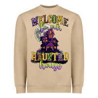 Mushroom welcome to our haunted house Heavyweight Sweatshirt - CowGirlArtShop