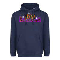 Navy halloween mini libbey glass Heavyweight Hoodie - BundleAndBundleShop