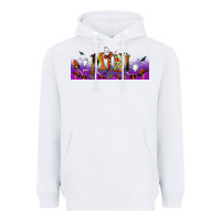 White halloween mini libbey glass Heavyweight Hoodie - BundleAndBundleShop