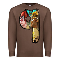 Chestnut Farm Life Alphabet Lowercase Letters Q Premium Sweatshirt - BundleAndBundleShop