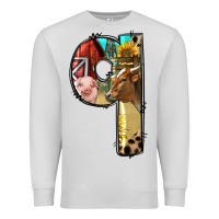Dove Grey Farm Life Alphabet Lowercase Letters Q Premium Sweatshirt - BundleAndBundleShop