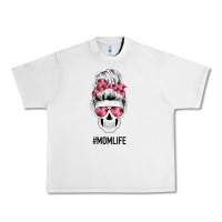 Lunar Rock Pink Flower Mom Skull Urban Heavy Tee - Bettercallsaul