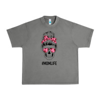 Tornado Pink Flower Mom Skull Urban Heavy Tee - Bettercallsaul