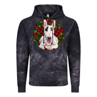 Cloud Black Christmas Bull Terrier Vintage Hoodie - RanaPortraitStore