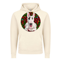 Vintage Artic Christmas Bull Terrier Vintage Hoodie - RanaPortraitStore