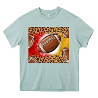 Arona team color red and gold football Heavy Core Tee - MaliasSmallBusiness