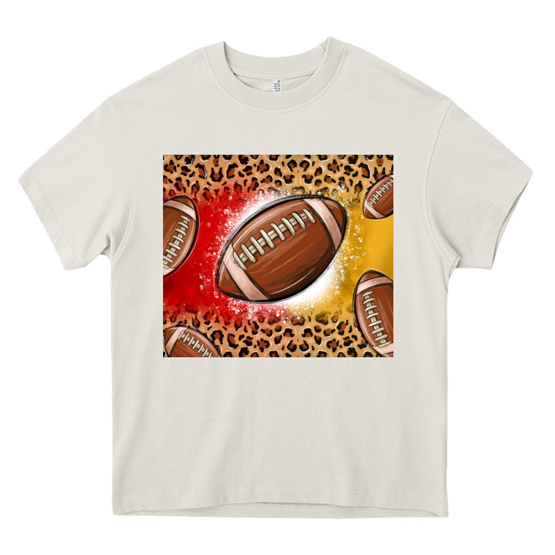 Team Color Red And Gold Football Heavy Core Tee by MaliasSmallBusiness | Teevron