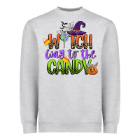 Witch Way To The Candy Heavyweight Sweatshirt | Teevron
