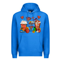 True Royal Basketball Coffee Cups Premium Hoodie - FaDigitalArtStudio
