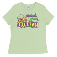 Matcha mardi gras queen Ladies Tee - MaliasSmallBusiness
