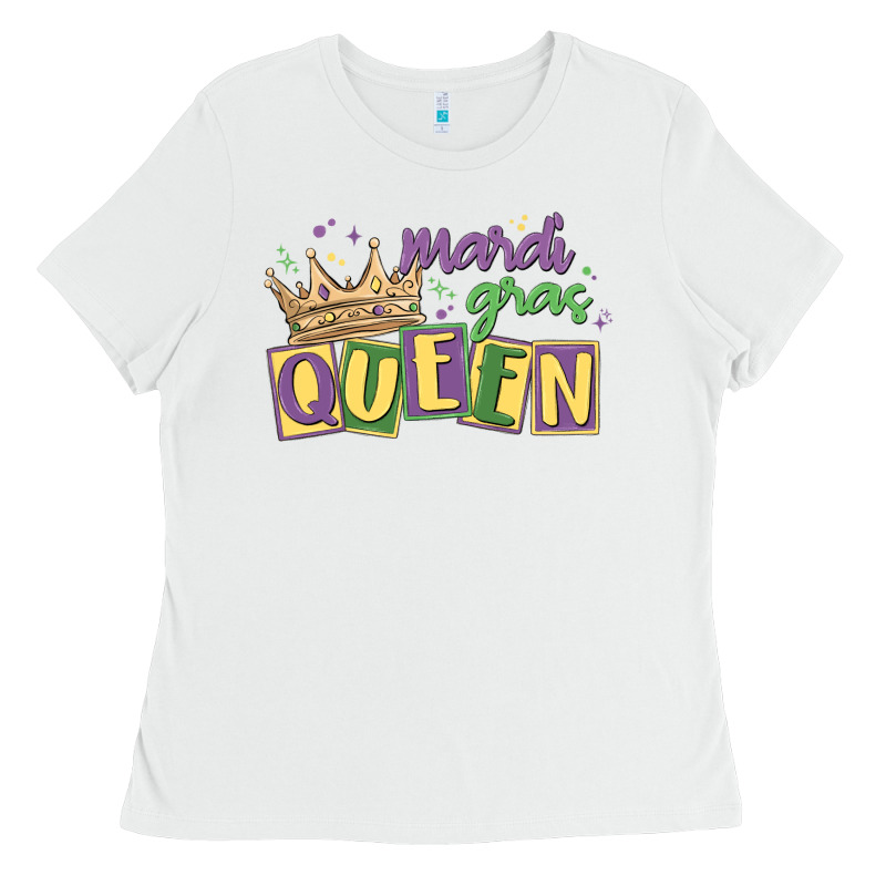 Mardi Gras Queen Ladies Tee by MaliasSmallBusiness | Teevron