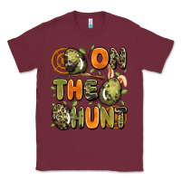 Burgundy on the hunt easter Classic Tee - Artiststas